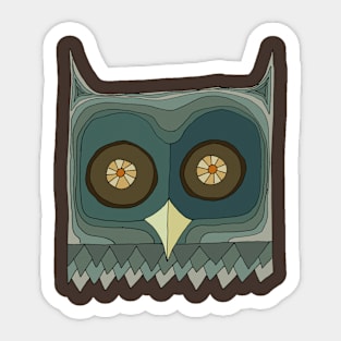 Owl Sticker